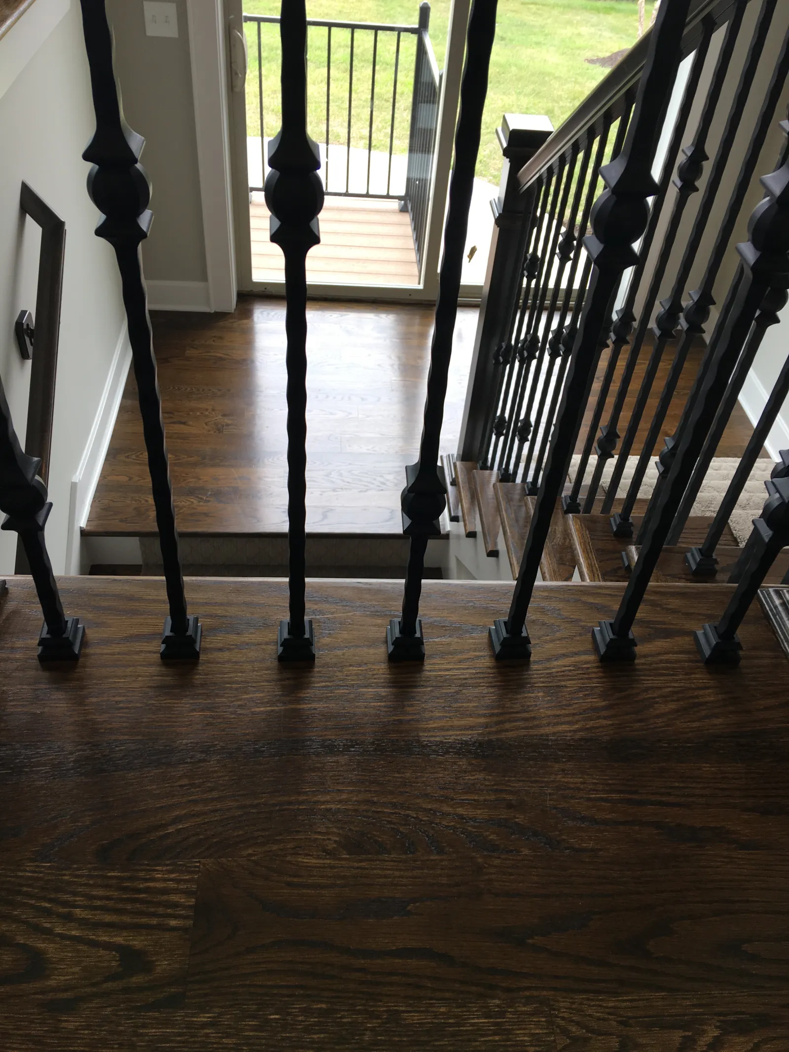 Wood Floor Staircase